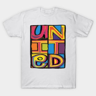 UNITED 'Happy Mondays' Inspired Design T-Shirt